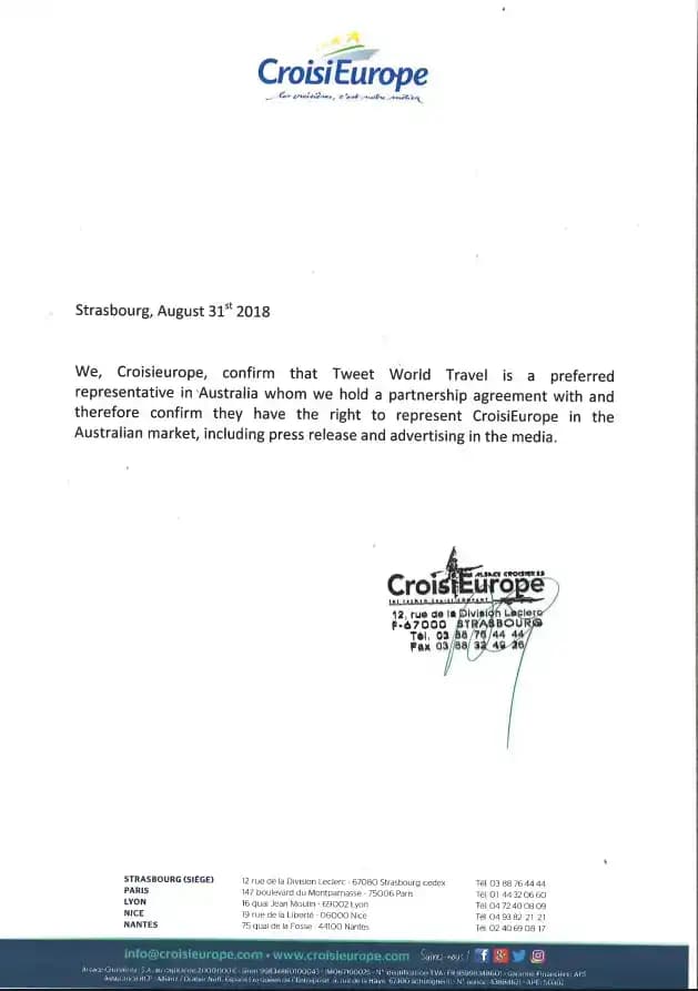 Representation Statement