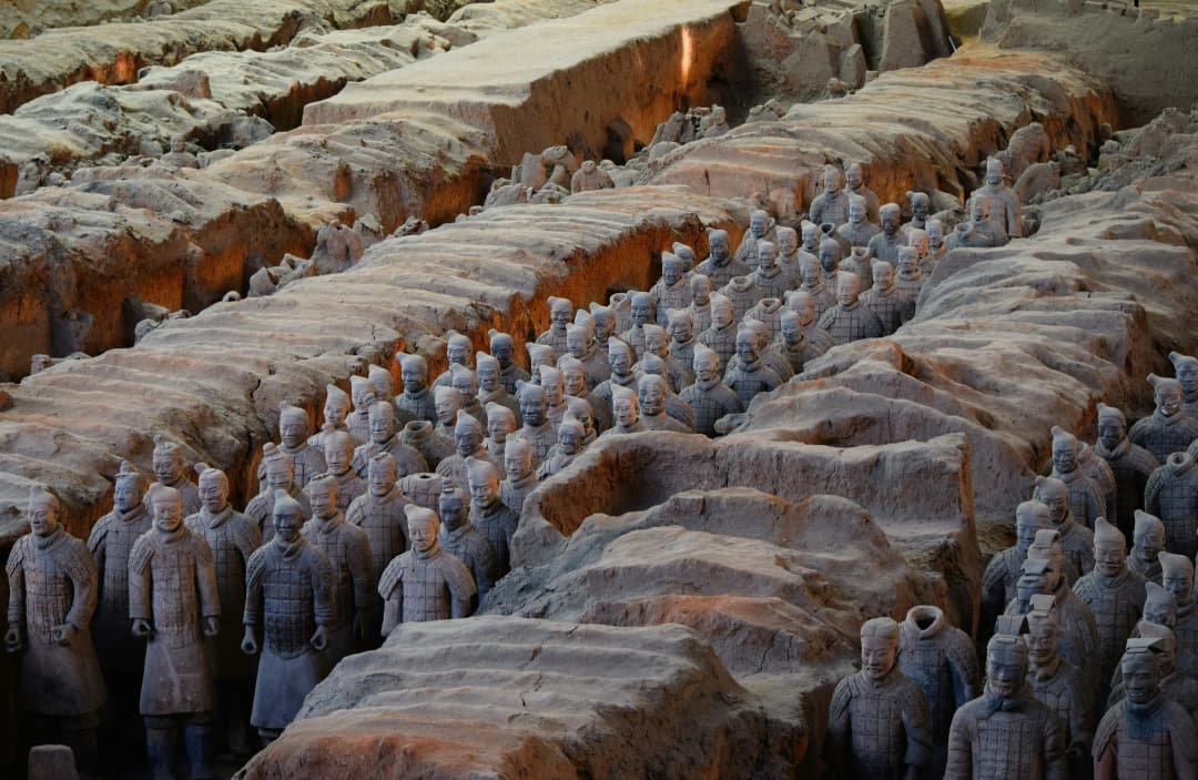 Terracotta Army in Xi’an by Aaron Greenwood