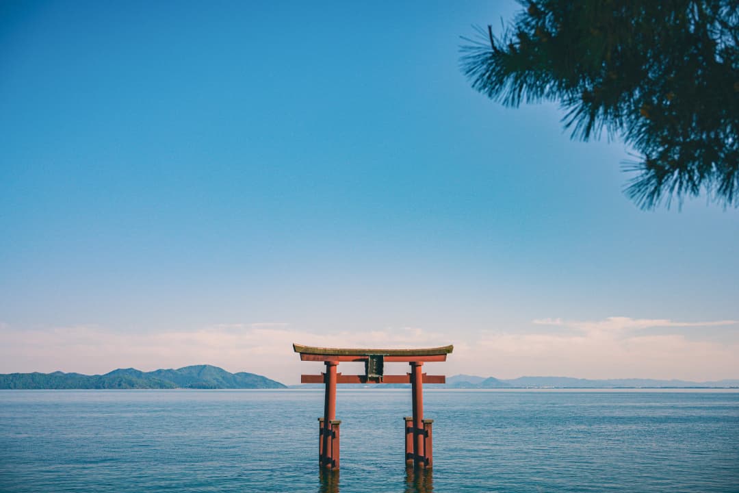 Shirahige Shrine, Takashima, Shiga, Japan