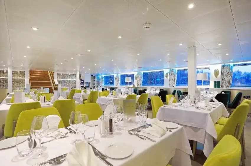 On board restaurant - Photo by CroisiEuroupe River Cruises